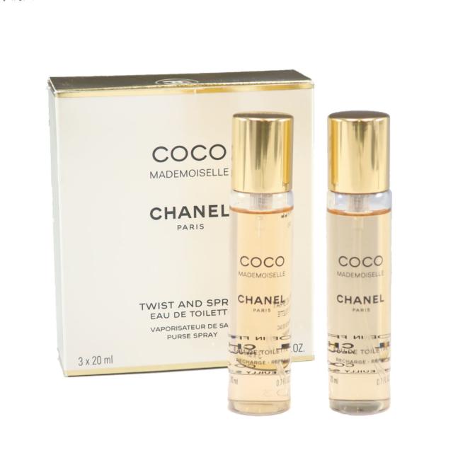 CHANEL シャネル ココマドモアゼル ツィスト＆スプレイ (レフィル20mL×2本) オードトワレ EDT