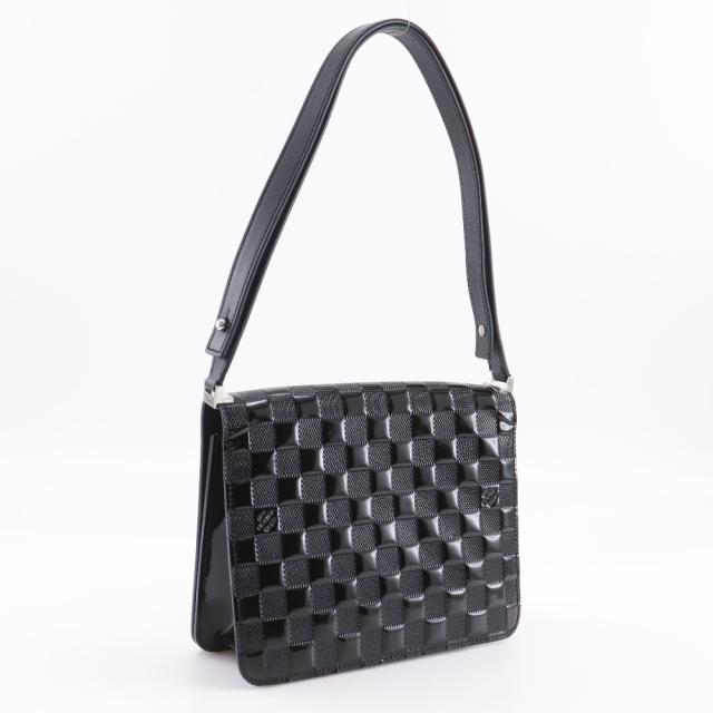 LOUIS VUITTON ルイ・ヴィトン キャバレー ダミエ M92124 ヴェルニ ノワール 黒_2