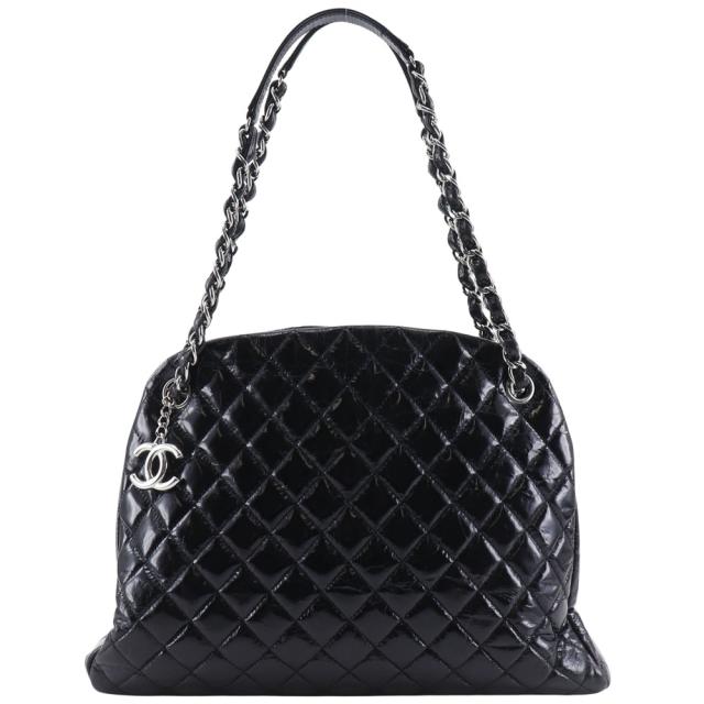 CHANEL シャネル マドモアゼルボーリングバッグ マトラッセ チェーントート マトラッセ