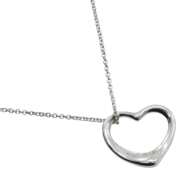 TIFFANY&amp;Co. ティファニー オープンハート エルサ・ペレッティ シルバー925 ネックレス 5.6g