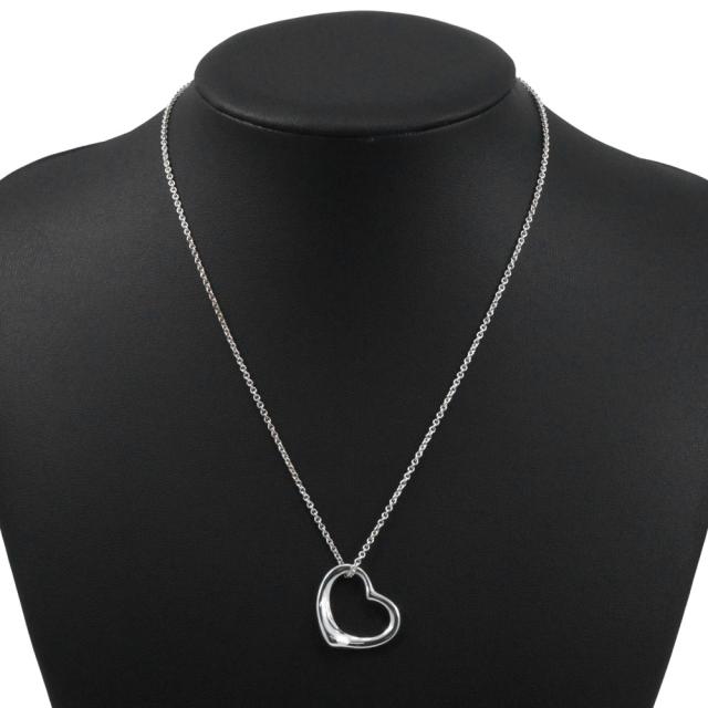 TIFFANY&Co. ティファニー オープンハート エルサ・ペレッティ シルバー925 ネックレス 5.6g_1