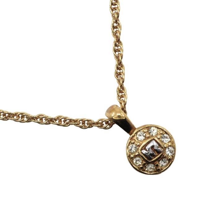 NINA RICCI ニナリッチ NRロゴ 金メッキ ネックレス 5.2g レディース 【中古】 6,930円