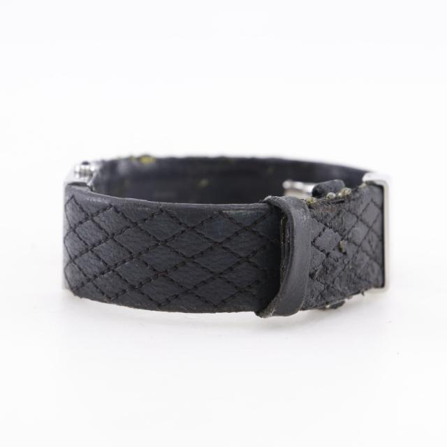 CHANEL シャネル マトラッセ H0009 SS クオーツ アナログ表示 黒文字盤