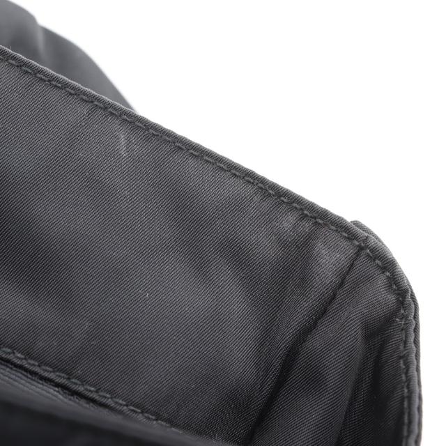 PRADA プラダ プラスチックチェーン ナイロン 黒 トートバッグ レディース 【中古】_12