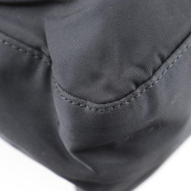 PRADA プラダ プラスチックチェーン ナイロン 黒 トートバッグ レディース 【中古】_3