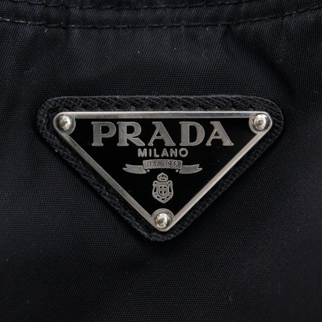 PRADA プラダ 2WAYショルダー ナイロン 黒 トートバッグ レディース 【中古】_17