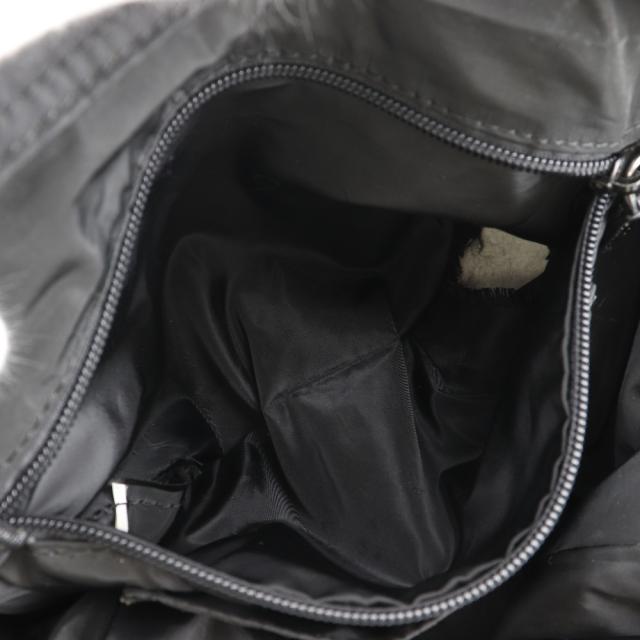 PRADA プラダ 2WAYショルダー ナイロン 黒 トートバッグ レディース 【中古】_6