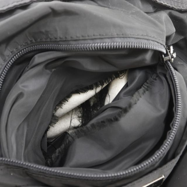 PRADA プラダ 2WAYショルダー ナイロン 黒 トートバッグ レディース 【中古】_7