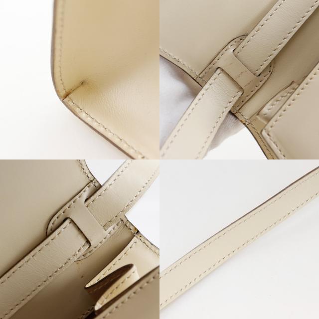 CELINE セリーヌ 2WAYショルダー ヴィンテージ カーフ 白 ハンドバッグ レディース_13