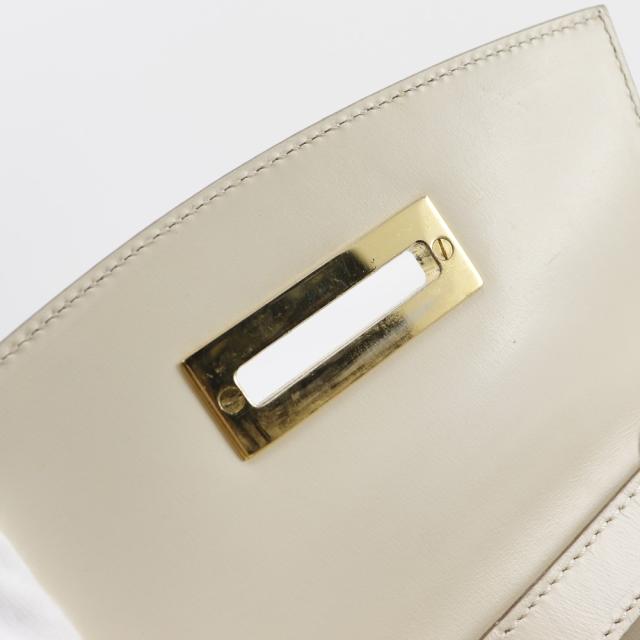 CELINE セリーヌ 2WAYショルダー ヴィンテージ カーフ 白 ハンドバッグ レディース_15