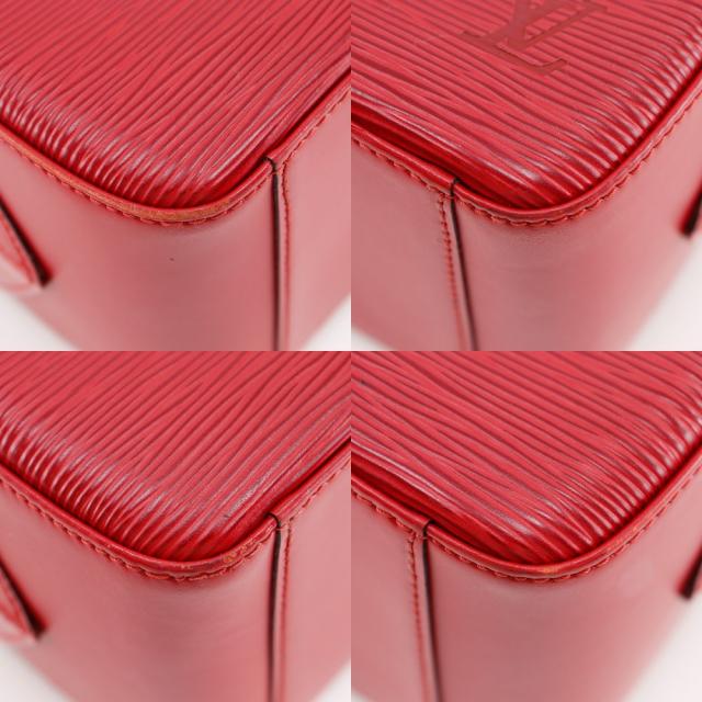 LOUIS VUITTON ルイ・ヴィトン サブロン M52047 エピレザー 赤 ハンドバッグ レディース_3