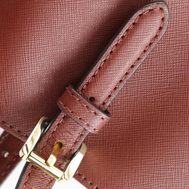 Michael Kors マイケルコース 35S6GTTT3L レザー 赤 トートバッグ レディース 【中古】_17