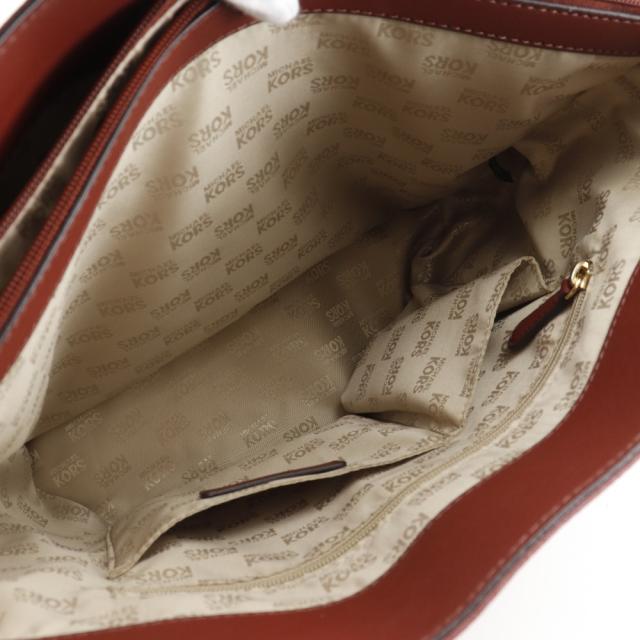 Michael Kors マイケルコース 35S6GTTT3L レザー 赤 トートバッグ レディース 【中古】_8