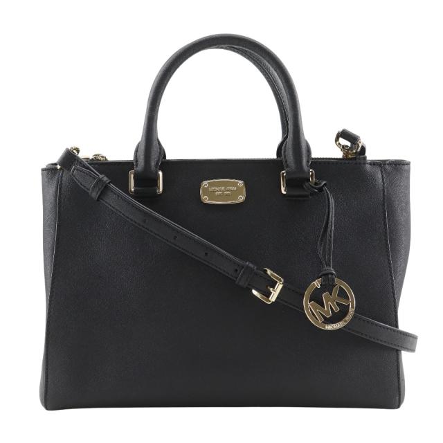 Michael Kors マイケルコース 2WAYショルダー 35S6GSOT2L レザー 黒  