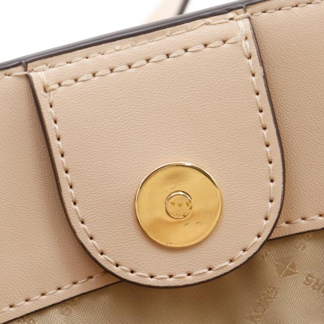 Michael Kors マイケルコース レザー ベージュ トートバッグ レディース 【中古】_12