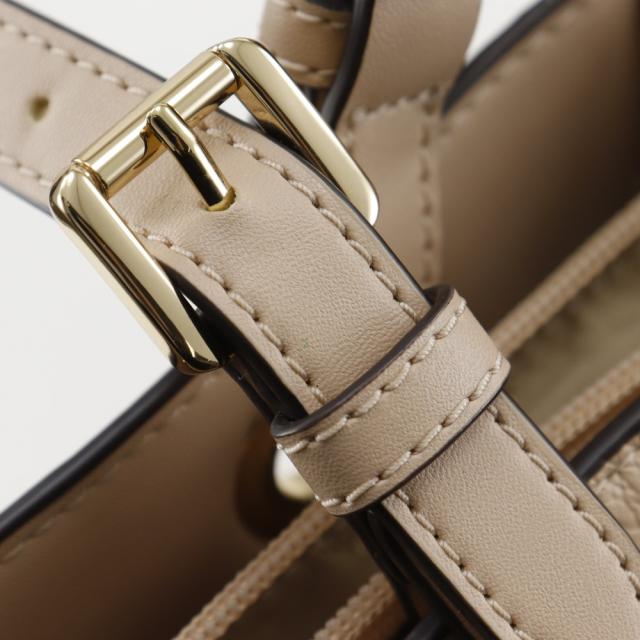 Michael Kors マイケルコース レザー ベージュ トートバッグ レディース 【中古】_15