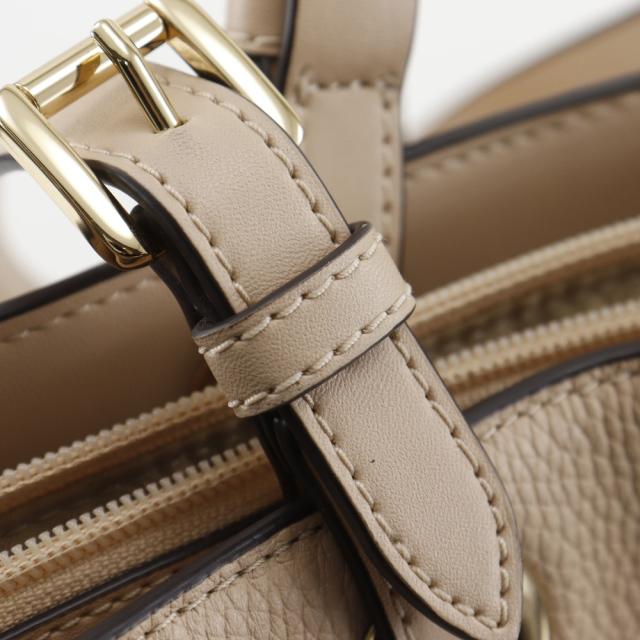 Michael Kors マイケルコース レザー ベージュ トートバッグ レディース 【中古】_16