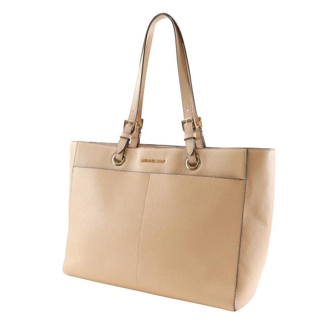 Michael Kors マイケルコース レザー ベージュ トートバッグ レディース 【中古】_1