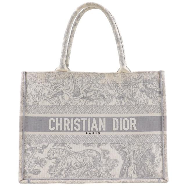 Dior クリスチャンディオール ブックトート ミディアム トワルドゥジュイ トワルドゥジュイ