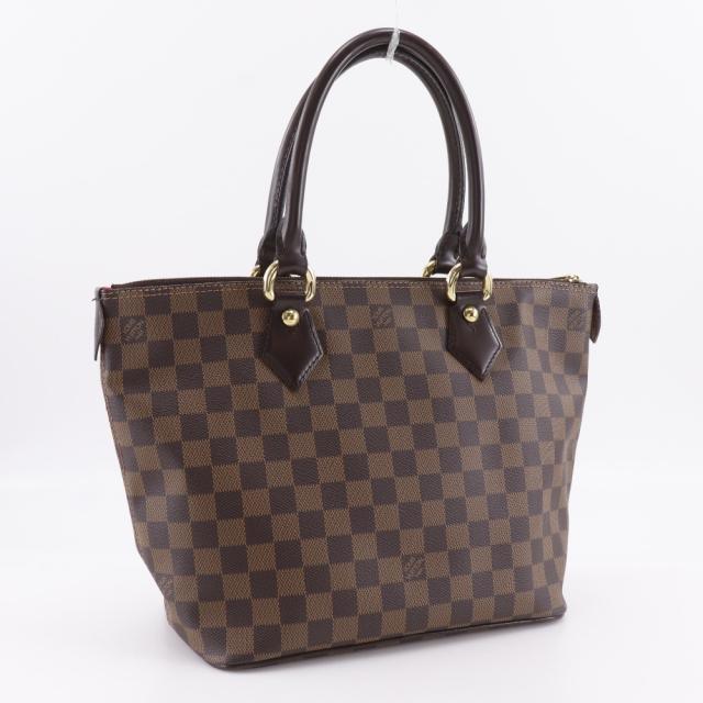 LOUIS VUITTON ルイ・ヴィトン サレヤPM N51183 ダミエキャンバス 茶 トートバッグ_2