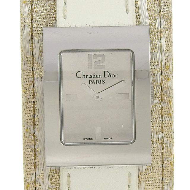 Dior クリスチャンディオール マリス D78-109 SS クオーツ アナログ表示 シルバー文字盤 45,370円