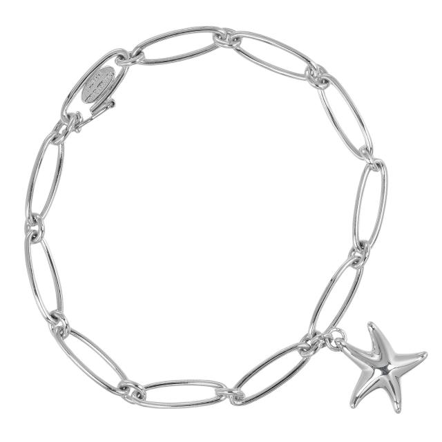 TIFFANY&Co. ティファニー スターフィッシュ オーバルリンク シルバー925 ブレスレット g 26,950円