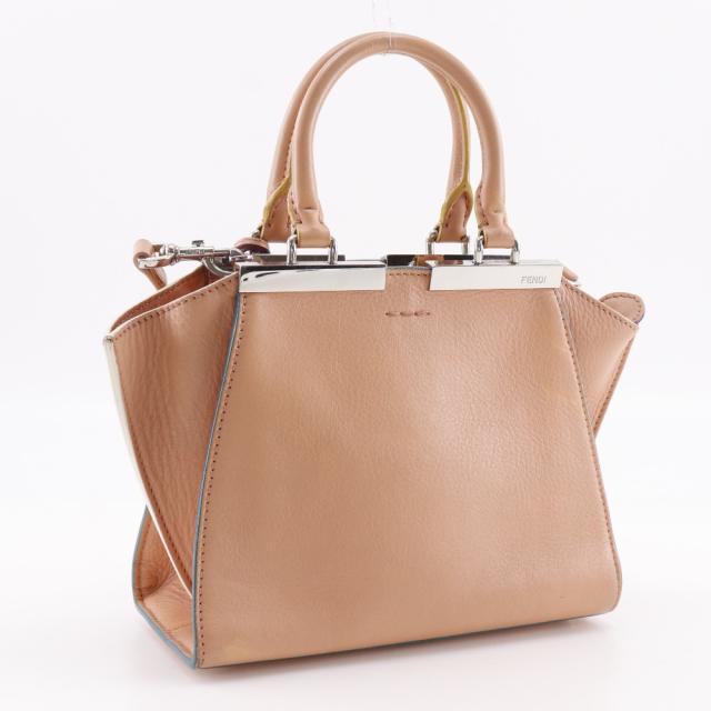 FENDI フェンディ ミニトロワジュール 2WAYショルダー 8BH333 カーフ
