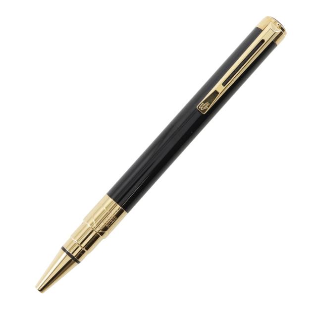 WATERMAN ウォーターマン パースペクティブ ブラックGT 金メッキ ボールペン _ 【中古】