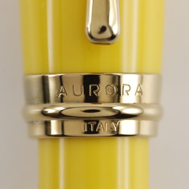 AURORA アウロラ イプシロン イエロー ボールペン _ 【中古】_4
