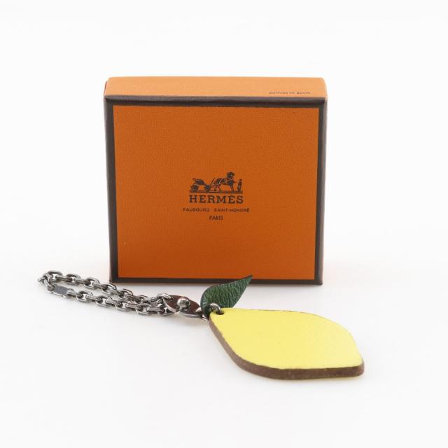 HERMES エルメス レモン バッグチャーム レザー 黄 チャーム ユニセックス 【中古】_9