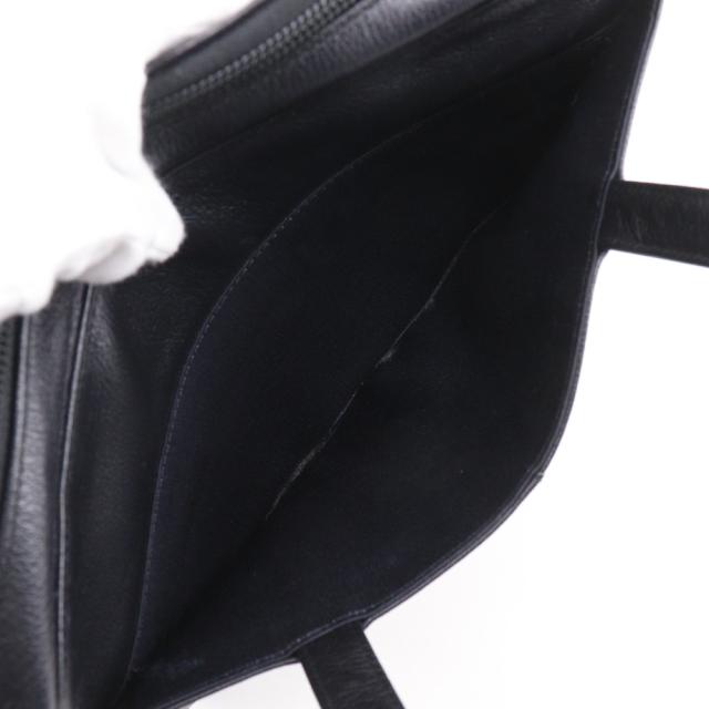 BURBERRY バーバリー シボ革 ノバチェック レザー 黒 ハンドバッグ レディース 【中古】_11