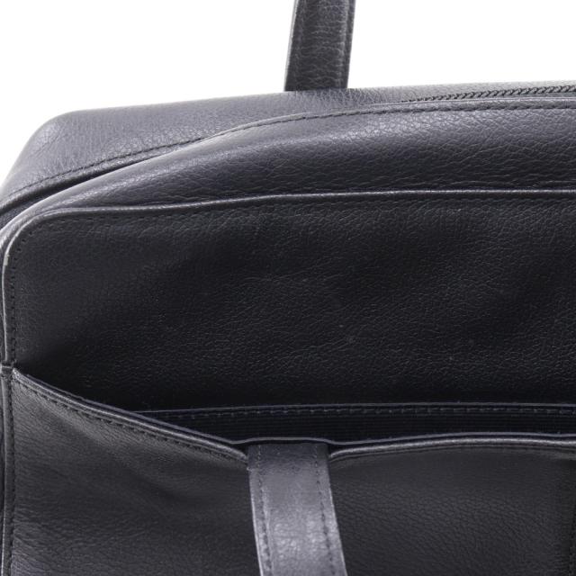 BURBERRY バーバリー シボ革 ノバチェック レザー 黒 ハンドバッグ レディース 【中古】_14