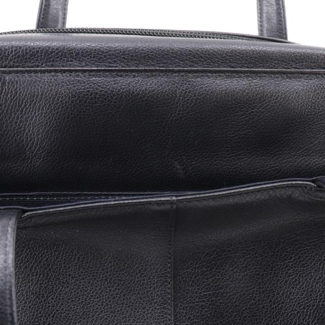 BURBERRY バーバリー シボ革 ノバチェック レザー 黒 ハンドバッグ レディース 【中古】_16