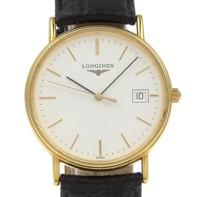 LONGINES ロンジン L4.720.2 SS クオーツ アナログ表示 ホワイト文字盤 