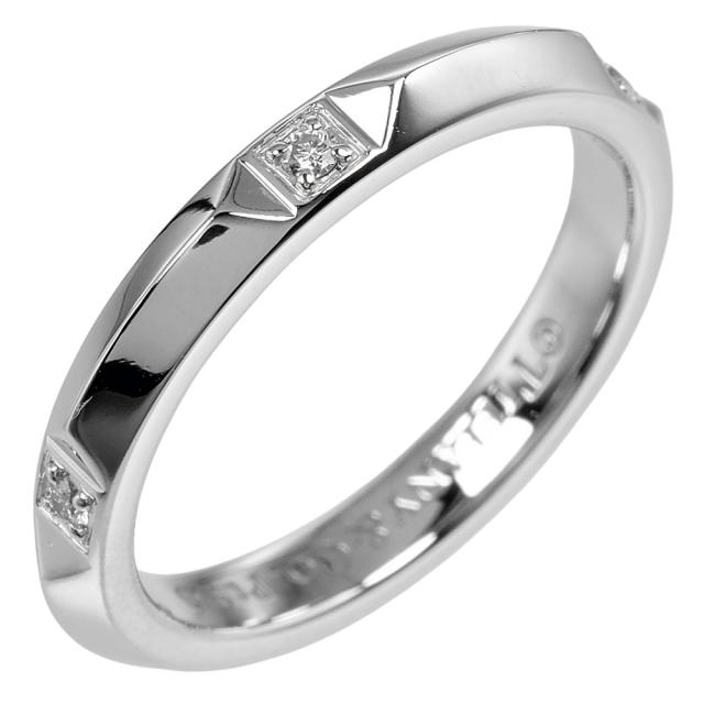 TIFFANY&Co. ティファニー トゥルー Pt950プラチナ 7.5号 リング・指輪 4.4g レディース