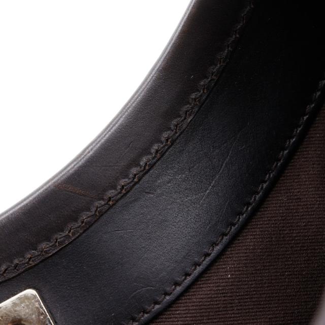 GUCCI グッチ セミショルダー 1669 GGキャンバス 茶 ショルダーバッグ レディース_14