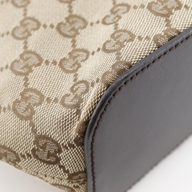 GUCCI グッチ セミショルダー 1669 GGキャンバス 茶 ショルダーバッグ レディース_3