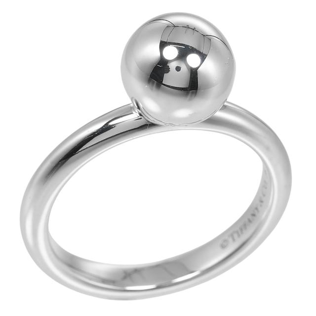 TIFFANY&Co. ティファニー ハードウェア ボール シルバー925 7.5号 リング・指輪 2.7g