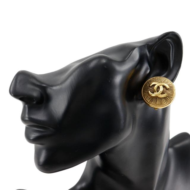 CHANEL シャネル ココマーク ヴィンテージ ヴィンテージ 金メッキ イヤリング 21.2g_1