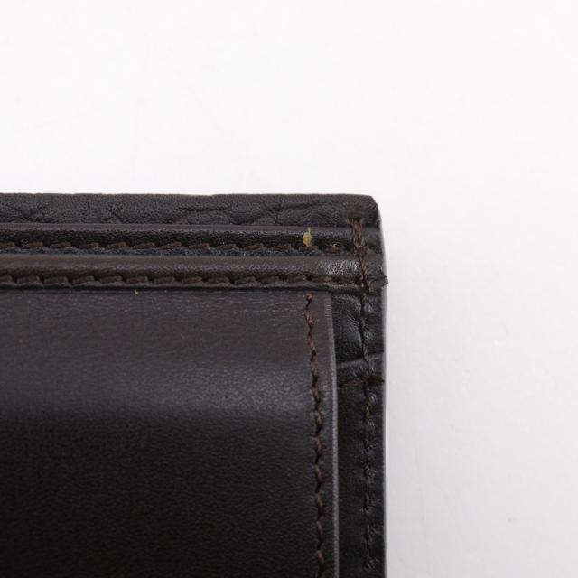 TOD'S トッズ レザー 茶 二つ折り財布 メンズ 【中古】の通販はau PAY