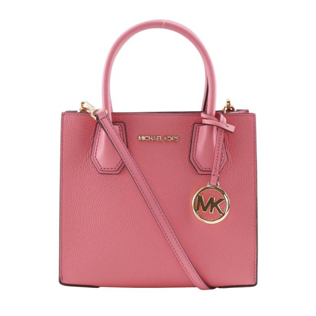 Michael Kors マイケルコース MERCER マーサー 2WAYショルダー 35S1GM9M2L カーフ ピンク