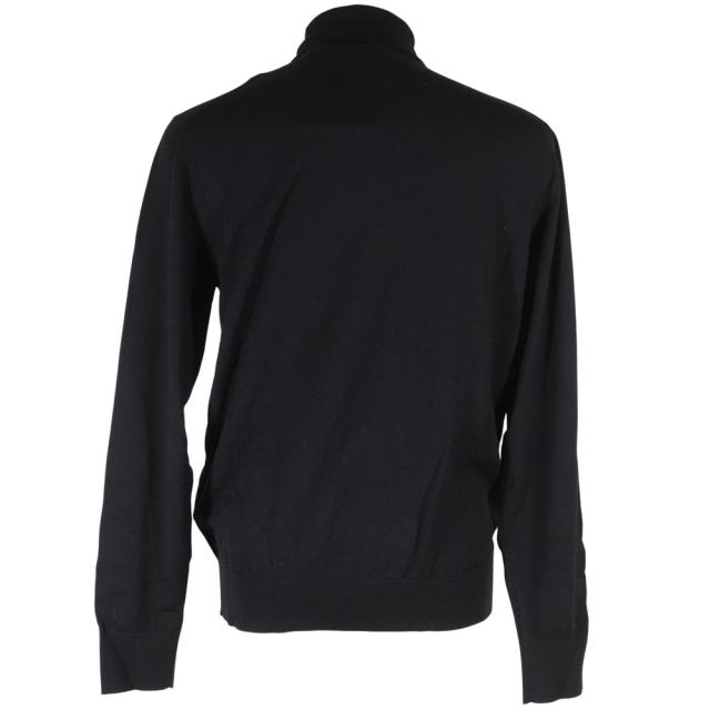 MONCLER モンクレール CICLISTA TRICOT タートルネック I209P9F00001 ウール 黒 セーター メンズ