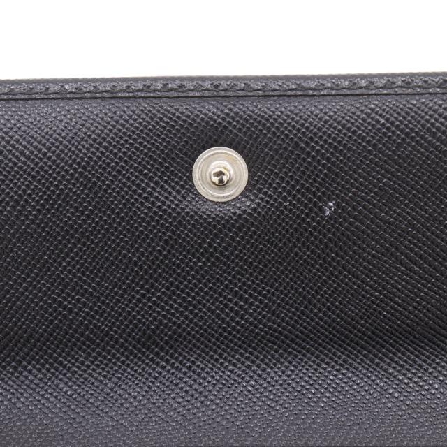 PRADA プラダ M510A サフィアーノ NERO 黒 二つ折り財布 レディース 【中古】_11