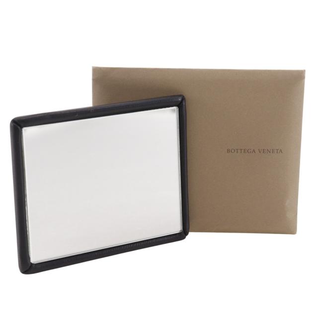 BOTTEGAVENETA ボッテガヴェネタ ミラー レザー 黒 手鏡・コンパクト _ 【中古】