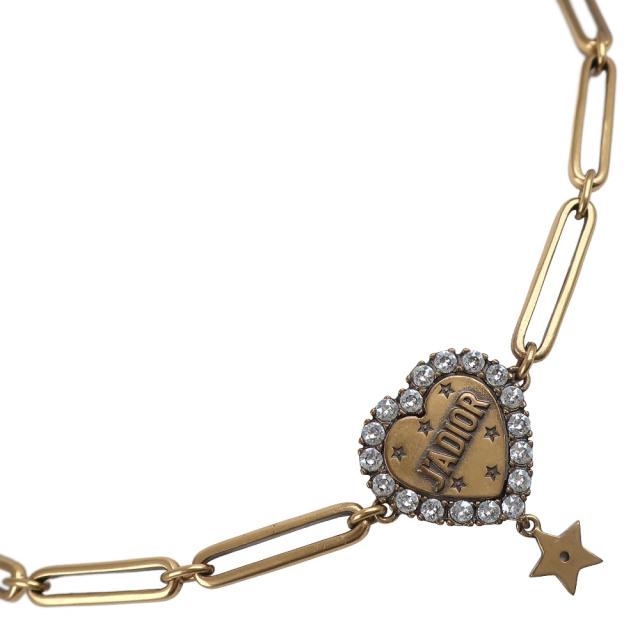 Dior クリスチャンディオール JADIOR ハート スター スター 金メッキ
