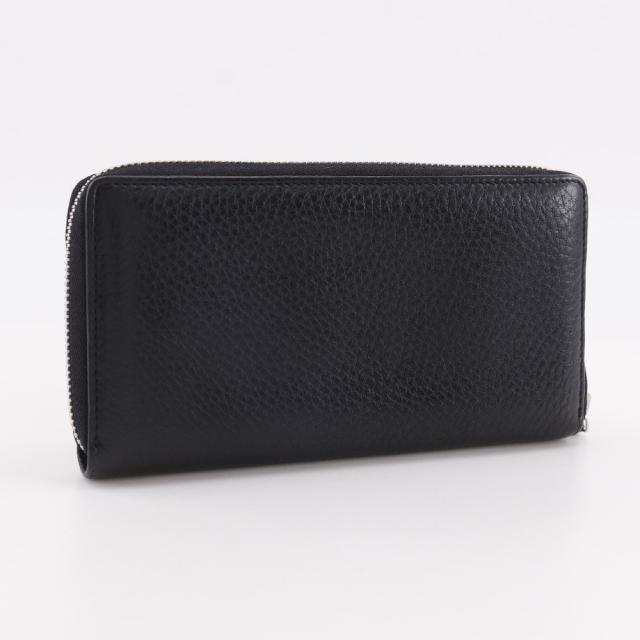GUCCI グッチ シェリーライン インターロッキングG 308796 レザー 黒 