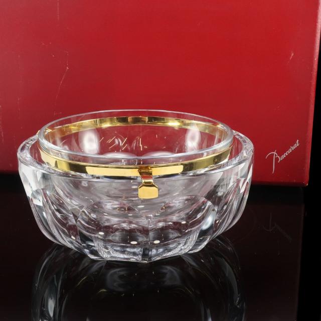 Baccarat バカラ アルクール キャビアボウル クリスタル 食器 _ 【中古】