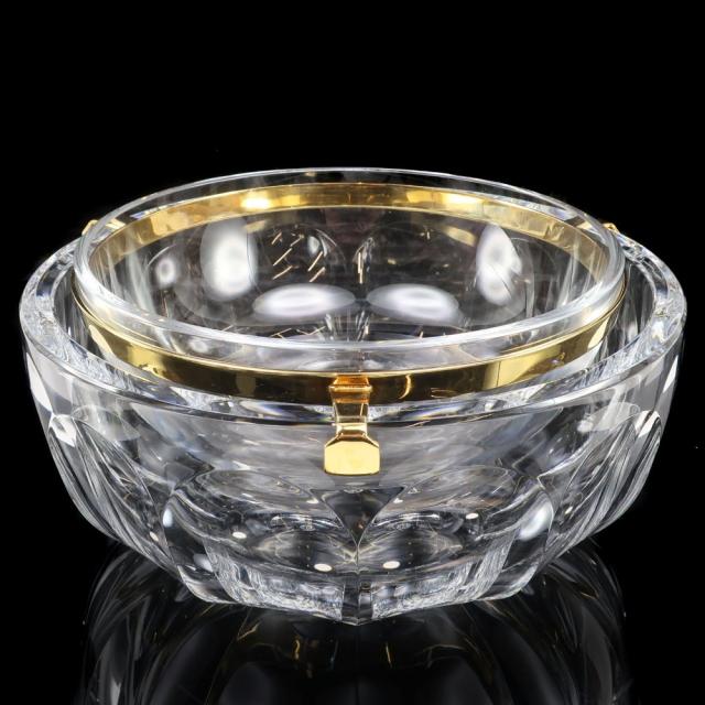 Baccarat バカラ アルクール キャビアボウル クリスタル 食器 _ 【中古】