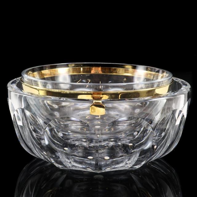 Baccarat バカラ アルクール キャビアボウル クリスタル 食器 _ 【中古】