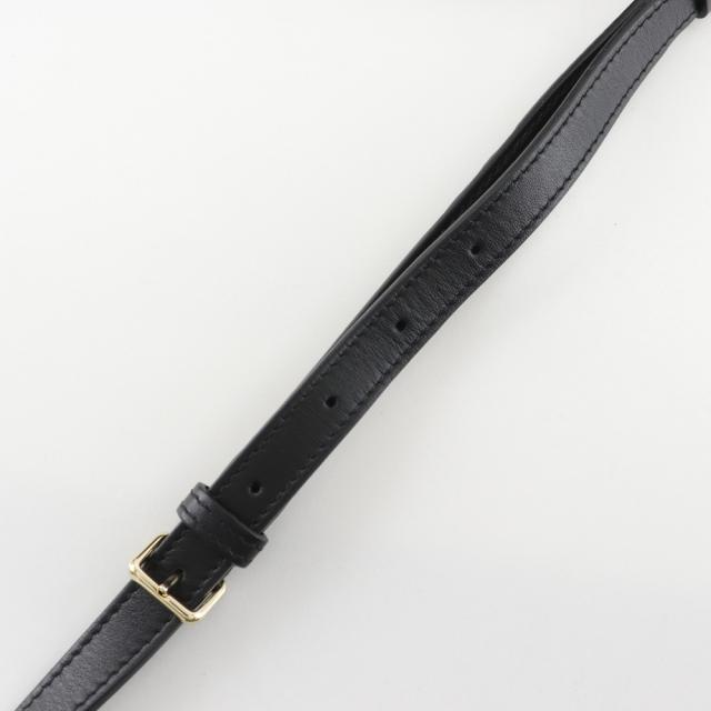 BURBERRY バーバリー ミニポケットバッグ 2WAYショルダー 2WAYショルダー 8035841 カーフ 黒/赤_12
